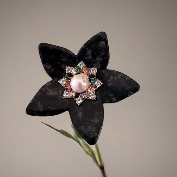 #46 Baublebar Flower Shape Multicolor Stone Earring - Picture 2 of 5